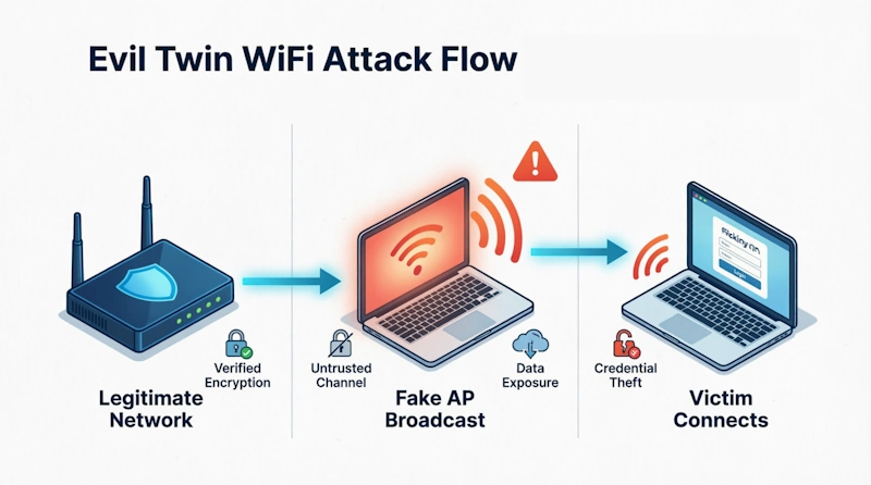 Evil twin Wi Fi: come proteggere la tua PMI